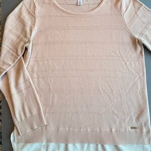 Calvin Klein sweater, light pink
